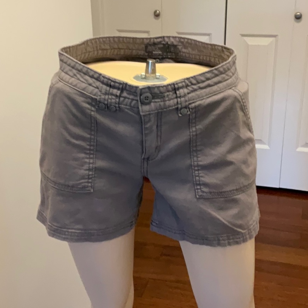 PRANA Women's Gray Casual Shorts Size 4